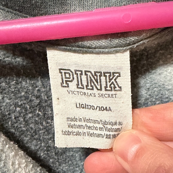 Victoria's Secret half zip pullover sweatshirt - Picture 2 of 7